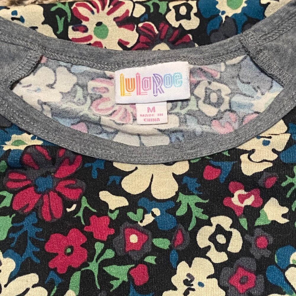 Floral Raglan Tee - Picture 2 of 2